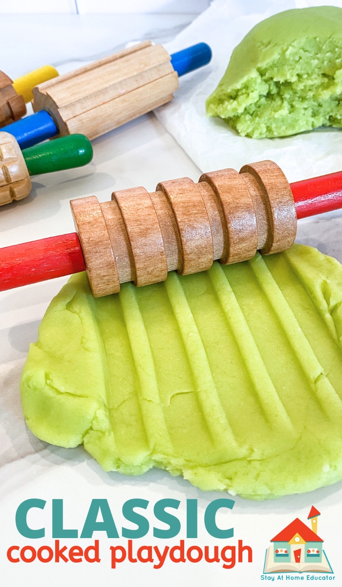 classic cooked playdough recipes for preschool learning activities and invitations to play | classic cooked playdough recipe | how to make cooked playdough