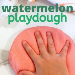 kool aid playdough recipe including how to make homemade watermelon scented playdough | microwave playdough recipe | kool aid playdough recipe without cream of tartar