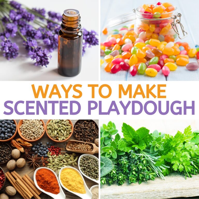 How to Make Scented Playdough