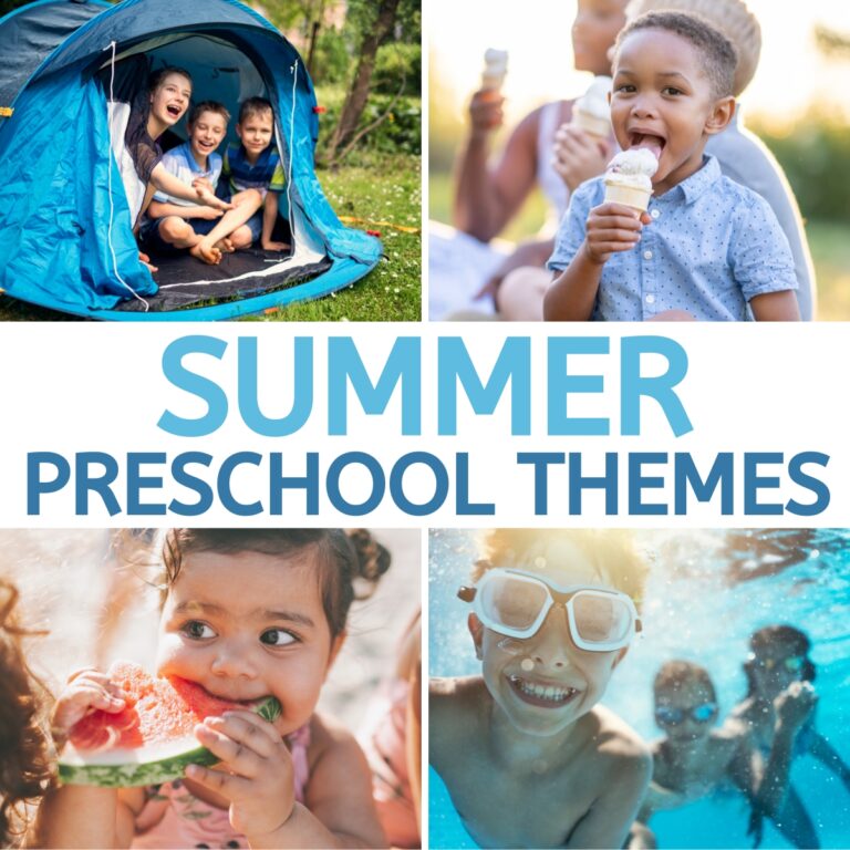 Sweet Summer Themes for Preschool