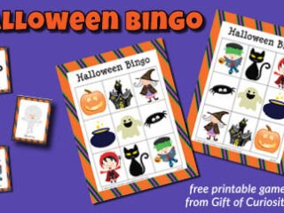 Image for Halloween Bingo game {free printable}