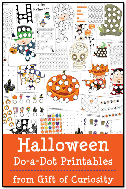 math activities for preschoolers halloween