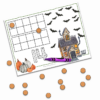 printable Halloween preschool activities | Halloween Preschool Centers | ten frame Halloween counting cards