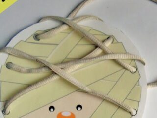 Image for Halloween Lacing Cards
