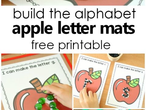 Image for Apple ABCs Preschool Alphabet Printables