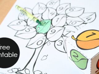 Image for Roll and Color Fall Math Activity