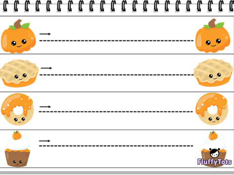 Image for Fall Pre-Writing Tracing Pack : FREE 9 Pages of Pre-Writing Tracing