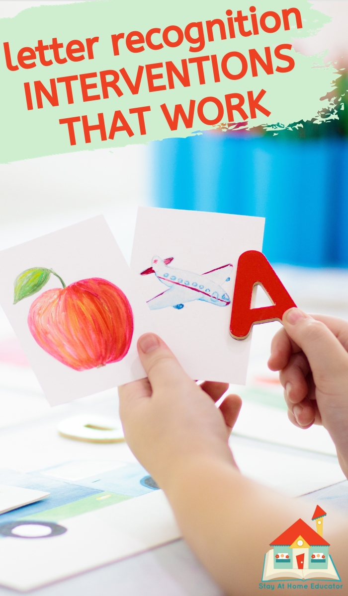 letter recognition interventions | letter identification intervention activities | what to do if your child is struggling with letter names and sounds | letter sound intervention activities
