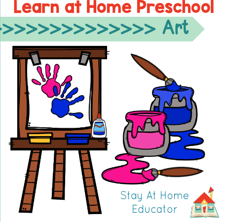 art lesson plans | preschool art lessons | art lesson plans for kindergarten | preschool art lessons | how to teach art to preschoolers | process art | Learn at Home preschool lesson plans art theme