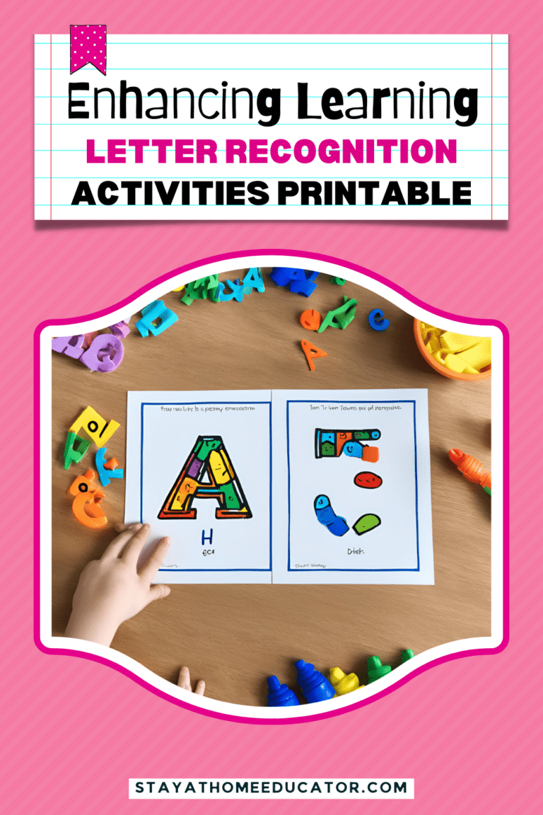 Enhancing Learning: Letter Recognition Activities Printables - Stay At ...