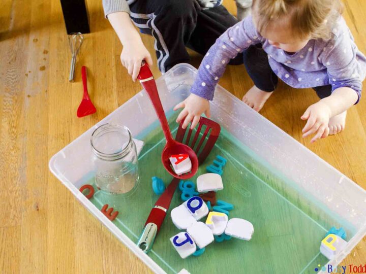 Image for Alphabet Soup: Sensory Water Activity