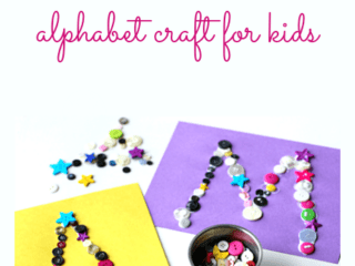 Image for Button Letter Craft - Alphabet For Starters