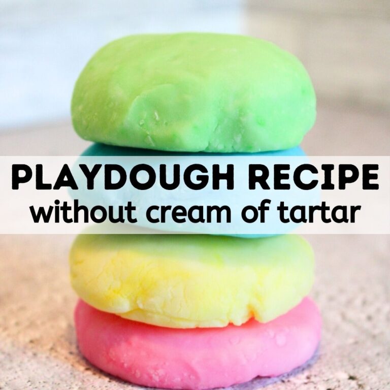 How to Make Playdough without Cream of Tartar