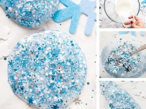 Image for Snowflake Winter Slime Recipe