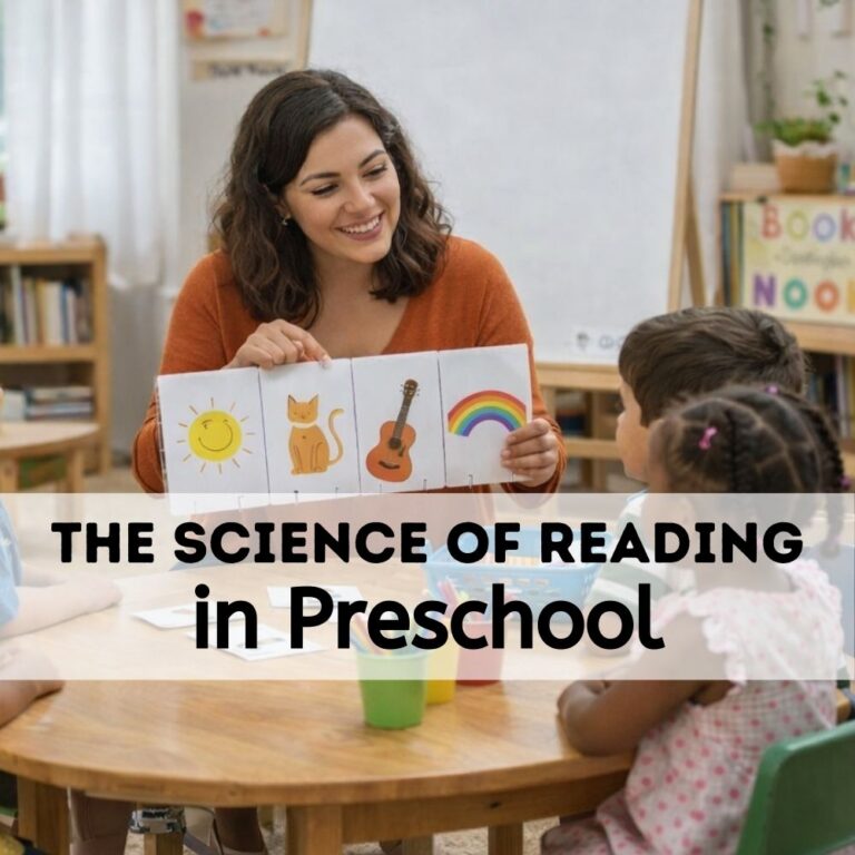 Science of Reading in the Preschool Classroom: What It Is and How to Apply It