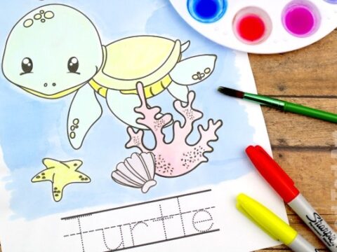 Image for Ocean Letter Tracing Sheets