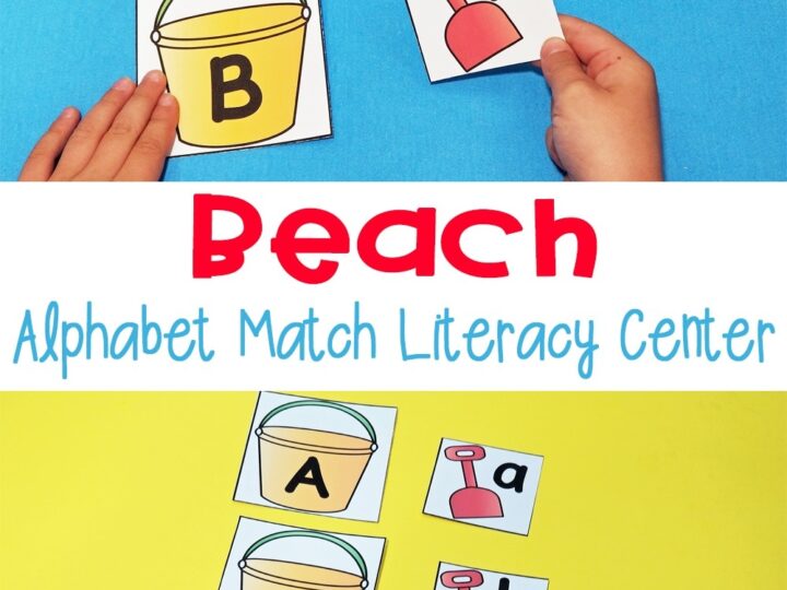 Image for Sand Pail and Shovel Alphabet Match