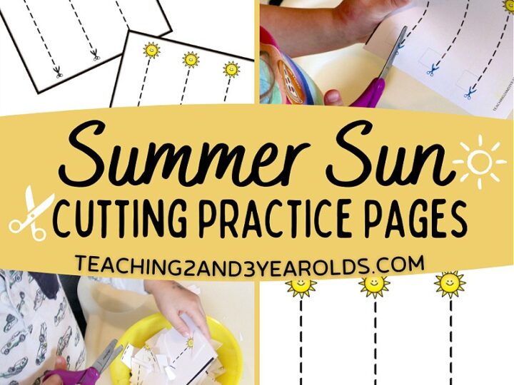 Image for Summer Scissor Cutting Printables