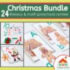 Christmas Literacy and Math Activities Bundle
