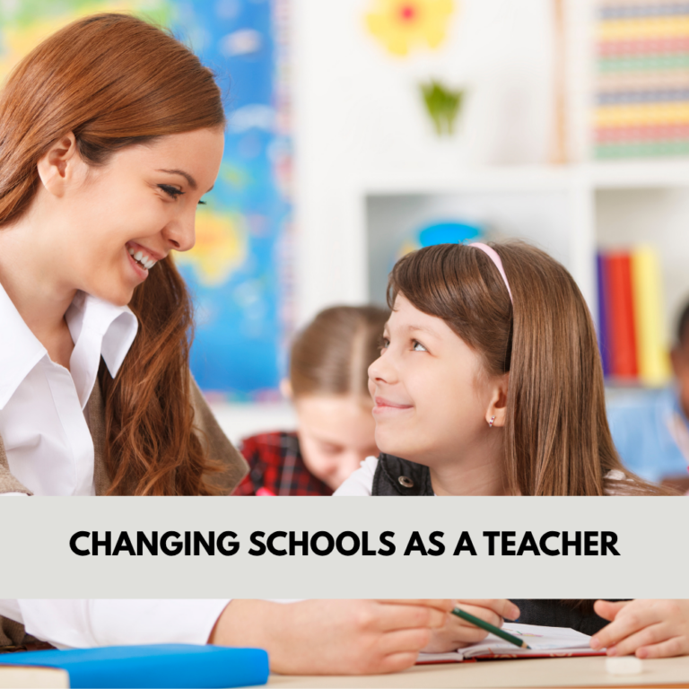 changing schools as a teacher