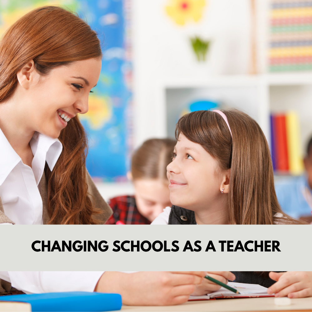changing schools as a teacher